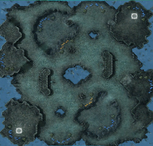 Map: Пещеры зел-нага
