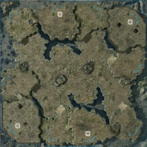 Map: Arid Wastes