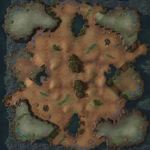 Map: Пустынное плато