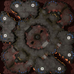 Map: Magma Core