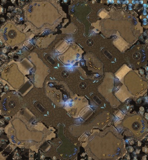 Map: Prion Terraces